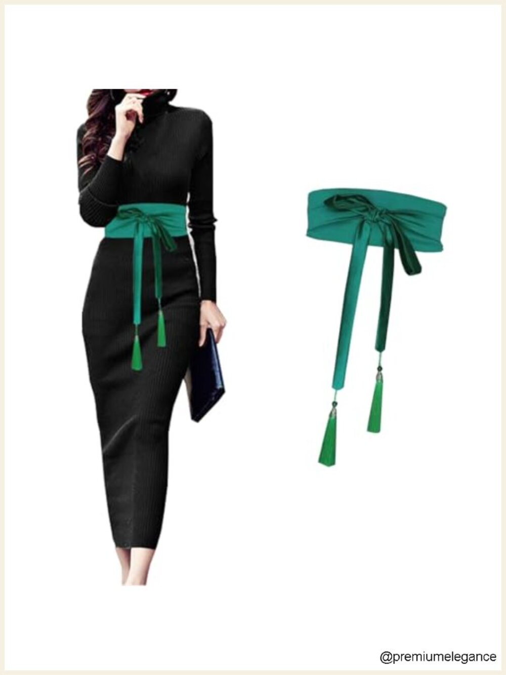 Silk Tie Belt for Dress Women Waist Wrap Lace Up Obi Sash 3.5" Wide
